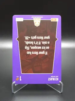 Ice Blast 2025 Bo Jackson Battle Arena Alpha Update Play Card #PL-84 - Image 3