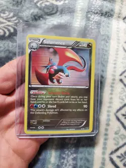 LP/NM HOLO Pokemon Card: Salamence HOLO 8/20 Dragon Vault - Image 1