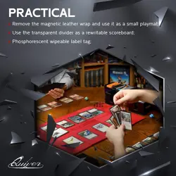 Orange Citadel Deck Block for Magic: the Gathering Cards - 100+ TCG Card Deckbox - Image 5
