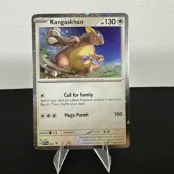 2025 Pokemon Destined Rivals Kangaskhan 202 SVP Black Star Promo Blister Card - Image 2