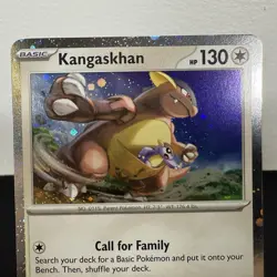 2025 Pokemon Destined Rivals Kangaskhan 202 SVP Black Star Promo Blister Card - Image 3