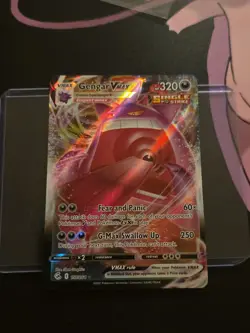 Pokemon Gengar VMAX TCG SWSH Fusion Strike Holo Ultra Rare Full Art Card 157/264 - Image 1