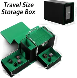 MTG Deck Box for Commander Display with Dice Tower, Fits 100 Double Sleeved Card - Image 2