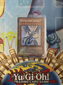 Yugioh Blue Eyes Shining Dragon RP02-EN096 Secret Rare Foil NM Unlimited Card - Image 1