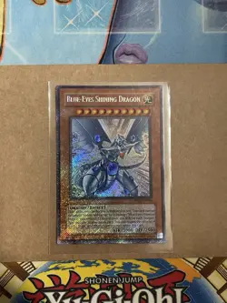Yugioh Blue Eyes Shining Dragon RP02-EN096 Secret Rare Foil NM Unlimited Card - Image 2