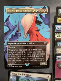 Ulalek, Fused Atrocity Commander Deck Ready-to-Play ELDRAZI EDH Magic MTG Alt - Image 1