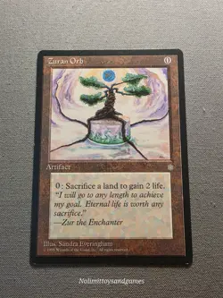 MTG Ice Age Zuran Orb Uncommon Magic the Gathering Free Shipping - Image 1