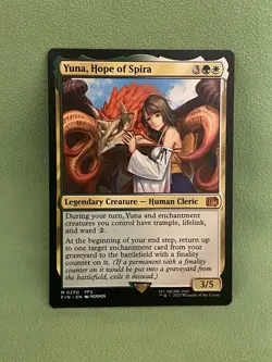 Yuna, Hope Of Spira 0250 Final Fantasy Magic The Gathering MTG NM FIN EN - Image 1