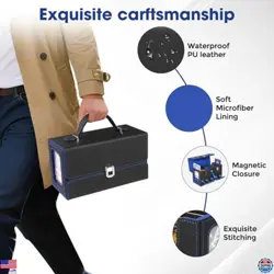 Ultimate Commander Deck Box for MTG - 3-in-1 Storage for 200+ Cards & Dice Tray - Image 5