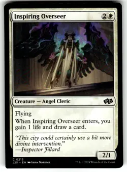 Inspiring Overseer Foundations Jumpstart Regular MTG - Image 1