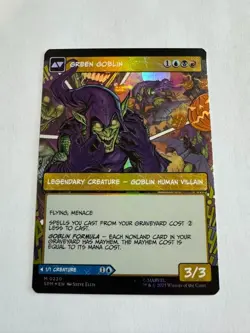 Norman Osborn (Borderless) NM Foil - Marvel's Spider-Man - MTG - Image 2