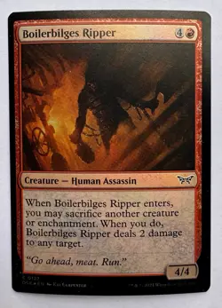 x1 Boilerbilges Ripper DSK Duskmourn MTG 127 FOIL COMMON - Image 1