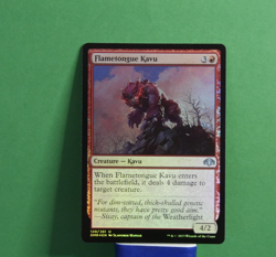MTG DMR: Flametongue Kavu (Creature) Dominaria Remastered Uncommon Foil 120/261 - Image 1