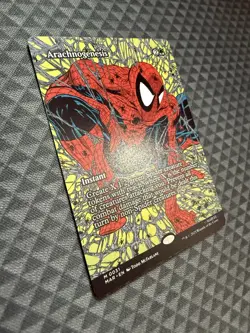 MTG Arachnogenesis #0031 Borderless Mythic Marvel Eternal-Legal (MAR) - Image 2