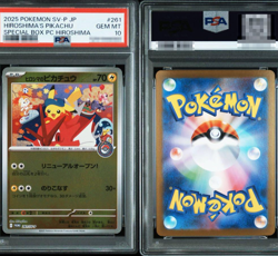 PSA 10 Hiroshima Pikachu Promo 261/SV-P Special Box Pokemon Hiroshima's Card - Image 1