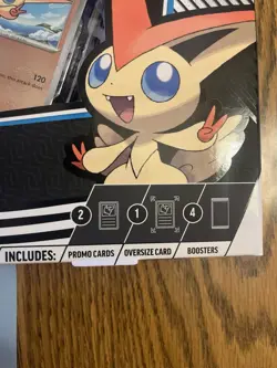 Pokemon TCG Black Bolt & White Flare Unova Victini Illustration Collection Box - Image 3