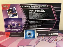 Pokemon Cynthia's Garchomp EX Premium Collection Box Sealed, Destined Rivals - Image 3