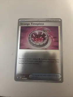 Strange Timepiece (Reverse Holo) 128/132 Uncommon Pokemon Mega Evolution - Image 1