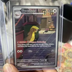 2X Gumshoos 153/132 Illustration Rare Pokemon Mega Evolution - Image 2