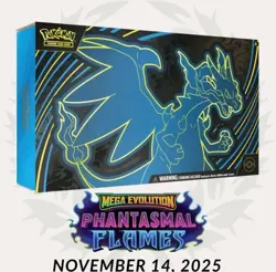 Pokemon TCG Phantasmal Flames Mega Charizard X EX UPC CONFIRMED 11/14 PRE-SALE! - Image 1