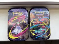 Pokemon TCG Mega Heroes Mini Tins Lot of 2 - Image 1