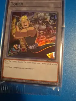 Yugioh Token - Gore & Gouki The Great Ogre TKN5-EN036 Foil Factory Sealed - Image 2