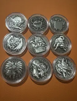 YuGiOh YCS Pre Registration 2024-2025 Silver Coin Collection - Image 1
