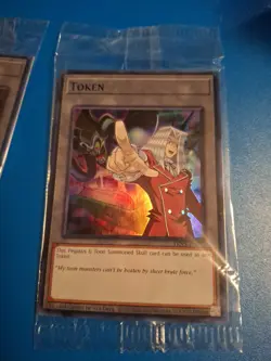 Pegasus & Toon Summoned Skull TKN5-EN032 Token Doom Of Dimensions Yugioh Sealed - Image 2