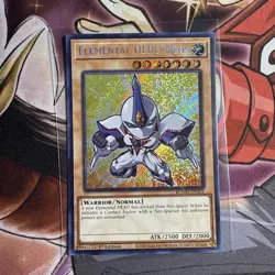yugioh elemental hero neos secret rare chibi blmm-en003 blmm - Image 1