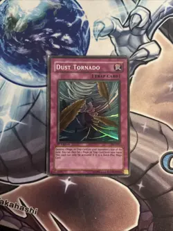(29) YuGiOh Dust Tornado PSV-011 1st Edition Super Rare Holo HP - Image 1