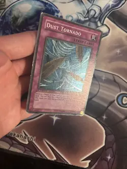 (29) YuGiOh Dust Tornado PSV-011 1st Edition Super Rare Holo HP - Image 2