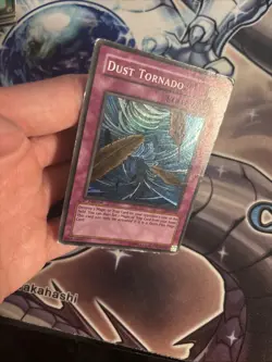 (29) YuGiOh Dust Tornado PSV-011 1st Edition Super Rare Holo HP - Image 3