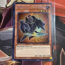 yugioh gearfried the iron knight secret rare chibi blmm-en004 blmm - Image 1