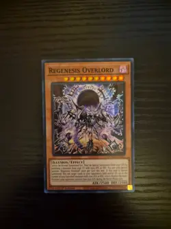 Yugioh Doom of Dimensions - Regenesis Overlord - Super Rare - DOOD-EN022 - Image 1