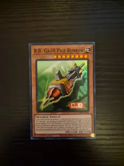 Yugioh - R.B. Ga10 Pile Bunker - Super Rare - DOOD-EN092 - Image 1