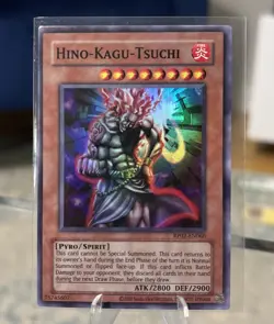 Yugioh Retro Pack 2 (2020) - Hino-Kagu-Tsuchi RP02-EN060 Super Rare NM - Image 1