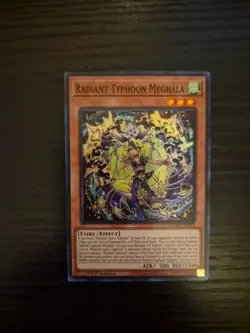 Yugioh Doom of Dimensions - Radiant Typhoon Meghala - Super Rare - DOOD-EN012 - Image 1