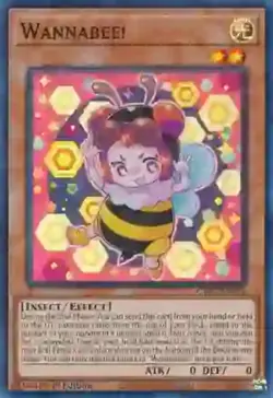 Wannabee! - CYAC-EN031 - Super Rare - 1st Edition Near Mint Yugioh! Card - Image 1