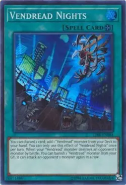 Vendread Nights - CIBR-EN084 - Super Rare - Unlimited Edition Near Mint Yugioh! - Image 1