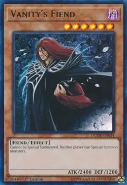 Vanity's Fiend - DUDE-EN034 - Ultra Rare - 1st Edition Near Mint Yugioh! Card - Image 1