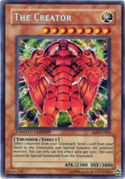 The Creator - EEN-ENSE2 - Secret Rare - Limited Edition Near Mint Yugioh! Card - Image 1