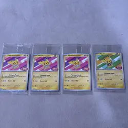 Pokemon Pikachu Berkemeja Batik Indonesia Journey Promo Cards Set (4) ~ Sealed ~ - Image 1