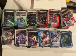 Gundam Card Game Set 1 Bulk Commons, Uncommon, And Rares complete set - Image 1