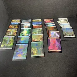 MTG - Full Art Land - Bloomburrow Bulk 30 Cards- Magic the Gathering - Image 1