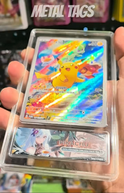 2025 Pokemon Cards CHN. Metal Label Pikachu 004/SV-P PCG 10 (Same As PSA 10) - Image 2