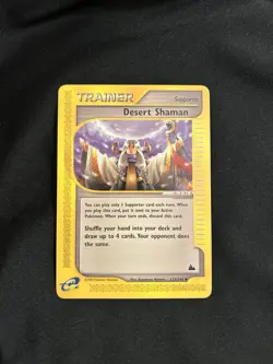 Pokemon Card Desert Shaman 123/144 Skyridge Regular - Image 1
