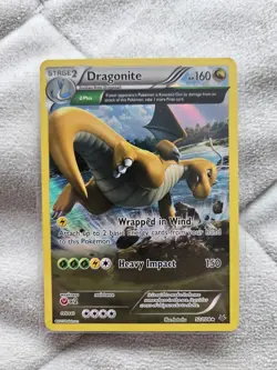 Pokemon TCG Dragonite Roaring Skies Card 52/108 Excellent Condition - Image 1