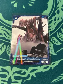 Destoroyah Aggregate Form P 049+ Foil Godzilla Card Game 1st Edition Parallel - Image 1