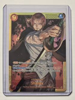 Shanks OP01-120 SEC Secret Rare Foil One Piece Card Game English PRB-01 - Image 1