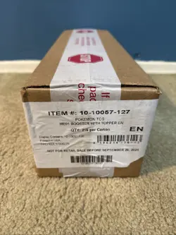 6 x ME01 Mega Evolution SEALED ENHANCED Booster Box.[CASE of Pokemon Cards] - Image 1